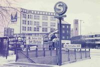 S-Bahnhof Anhalter Bahnhof, Datum: 17.02.1985, ArchivNr. 11.42